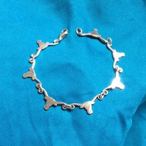 Longhorn sterling silver bracelet.